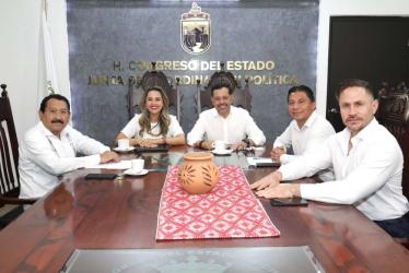 Nombran al diputado Mario Guillén Guillén presidente de la Junta de Coordinación Política