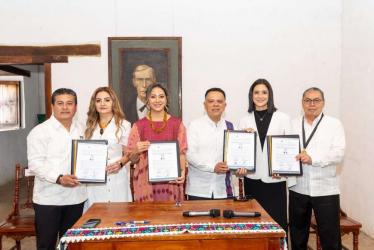 Congreso de Chiapas y Tabasco firman manifiesto para promover legado de Ángel Albino Corzo Castillejo