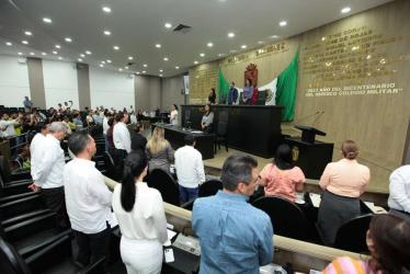 Congreso del Estado atiende diversas disposiciones