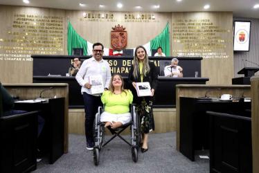 Conmemora diputada Luz María Castillo el Día Internacional de las Personas con Discapacidad