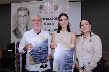 Presentan convocatoria para le entrega de la medalla “Ángel Albino Corzo Castillejo”