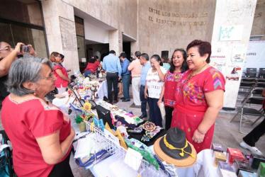 nauguran en Congreso, expoventa: “Chiapas Mujeres, Fuerza Artesana”