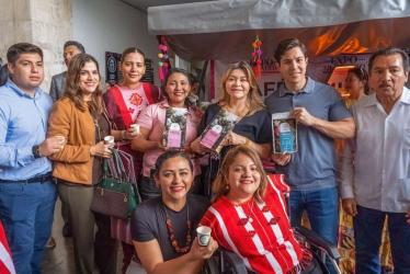 Inaugura Sofía Espinoza Abarca “Expo Mercadito: Raíces que se comparten, cultura que se vive”