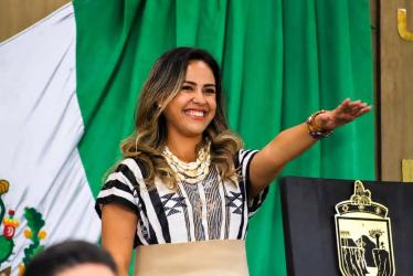 Diputada Marcela Castillo Atristain asume presidencia de la Mesa Directiva del Congreso de Chiapas