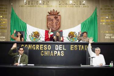 Aprueban diputados inscribir en Muro de Honor la leyenda “Bicentenario del Congreso del Estado de Chiapas 1825-2025”