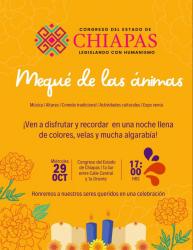 Invita Congreso al evento “Mequé de las Ánimas” Invita Congreso al evento “Mequé de las Ánimas”