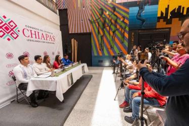 Presentan en Congreso el Primer Parlamento Ambiental “Lekil Kuxlejal, Guardianes del K’inal Balam”