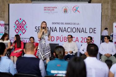Congreso del Estado participó en la Semana Nacional de la Salud Pública 2026