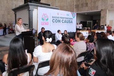 Congreso de Chiapas fue sede del “Bazar Penitenciario con Causa”