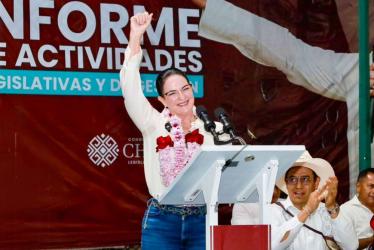 Presenta María Mandiola su 1er Informe de Actividades Legislativas